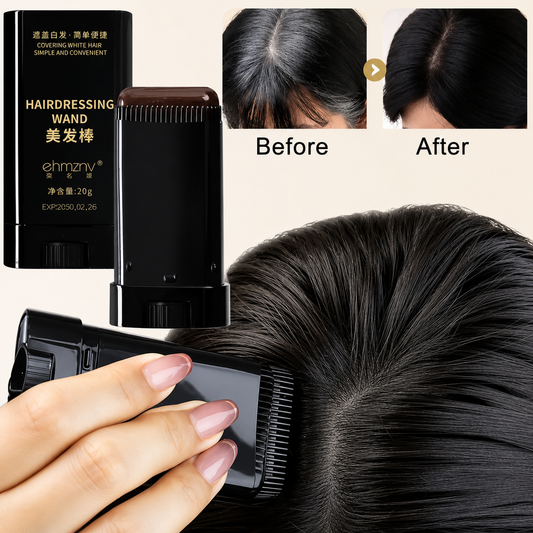 Instant Root Touch-Up Hair Color Comb Stick – Black & Brown