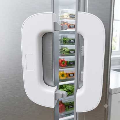 Child Safety Fridge Lock | Baby Proof Cabinet & Refrigerator Lock | Strong Self-Adhesive Safety Lock For Kids