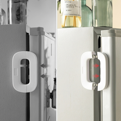 Child Safety Fridge Lock | Baby Proof Cabinet & Refrigerator Lock | Strong Self-Adhesive Safety Lock For Kids