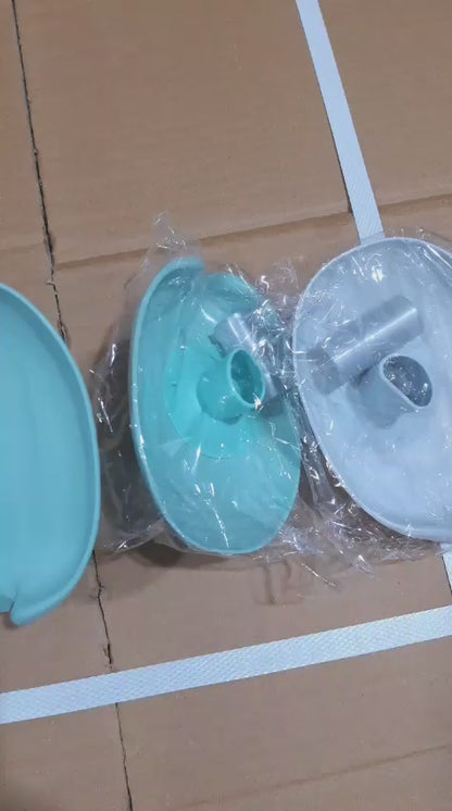 Leaf Shape Self Draining Soap Holder | Suction Cup Soap Dish For Bathroom & Kitchen | 45° Quick Drain Soap Stand