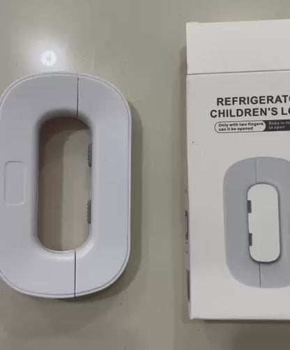 Child Safety Fridge Lock | Baby Proof Cabinet & Refrigerator Lock | Strong Self-Adhesive Safety Lock For Kids